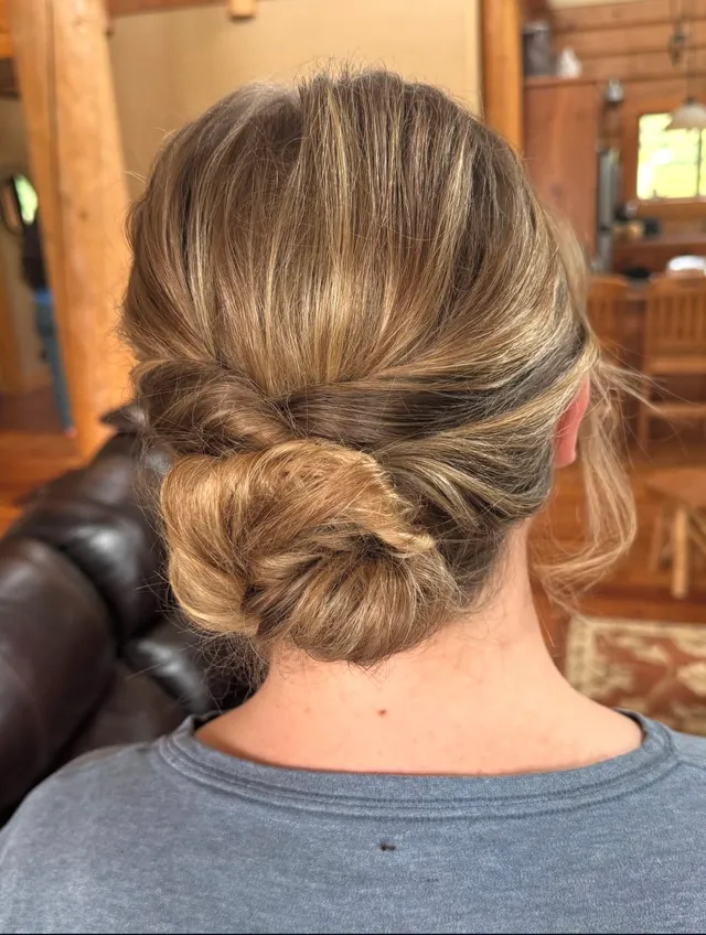 classic chignon