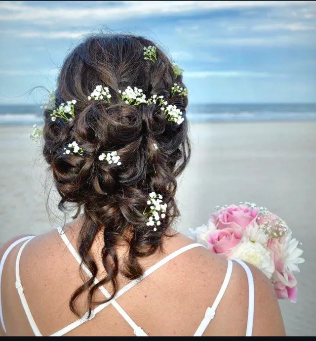 bride classic updo